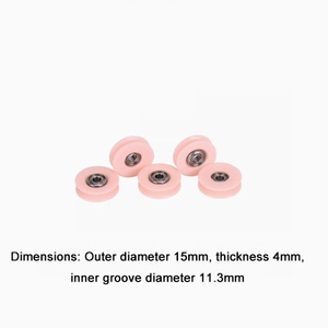 Roues de guidage entièrement céramiques Sen Guang 15*4mm pour le tréfilage, certifiées ISO9001:2008 - Product Image 4