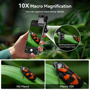 Per APEXEL 4K Pro 100mm HD Super Macro obiettivo della fotocamera del telefono cellulare con modalità messa a fuoco per catturare piccole cose per piante e fiori - Product Image 3