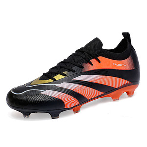 Nuevas botas de fútbol para hombre y mujer con tacos largos, zapatillas de entrenamiento antideslizantes para adolescentes (zapatos de fútbol de fábrica) - Product Image 5