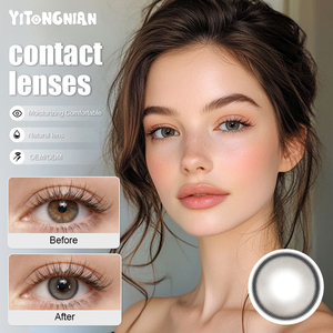 YITONGNIAN <span class=keywords><strong>Lentilles</strong></span> de contact annuelles colorées grand diamètre en gros, matériau HEMA souple, en stock entrepôt - Product Image 2