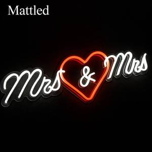 Insegna al Neon LED Personalizzata con Trasformatore, Telecomando e WiFi - "Til Death Mr & Mrs Better Together" per Decorazioni Matrimoniali - Product Image 1