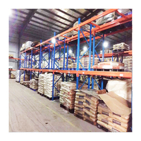 Système de rayonnage à palettes en acier robuste HUAWU, 5 niveaux, pour entrepôt industriel, taille personnalisable