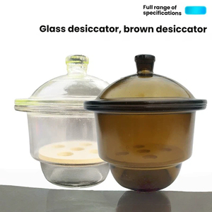 Sécheur sous vide transparent blanc, brun, couleur thé, fournitures de laboratoire de chimie pour les écoles secondaires et supérieures - Product Image 1