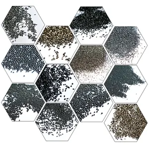 Abrasive Low Carbon Steel Shot Ball Sand Blasting Grit Cast Steel Shot For Removing Sands And Rusts