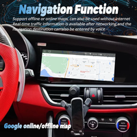 Carplay Android de 10,25 pulgadas para Alfa Romeo Stelvio Giulia 2016-2024 navegación GPS Radio de coche reproductor de vídeo Multimedia Audio ESTÉREO