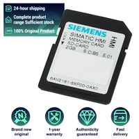 Carte mémoire Siemens 100% originale neuve 6AV2181-8XP00-0AX0 SIMATIC HMI 2 Go, carte de stockage industrielle PLC, module de mémoire de données