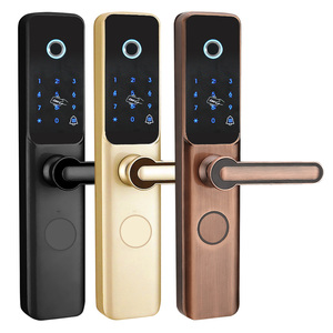 आसान स्थापना बिना चाबी बिजली बॉयोमीट्रिक Serrure डे पोर्टे intelligente फिंगरप्रिंट पासवर्ड दरवाज़ा बंद - Product Image 1