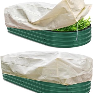 Protectores para Plantas de Exterior con Cierres de Cordón, Protección contra Heladas para Vegetales, Insectos, Pájaros y Plagas - Product Image 5