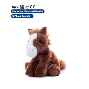 Su misura cavallo peluche peluche morbido animale di pezza per bambini cavallo peluche giocattolo regalo personalizzato - Product Image 1