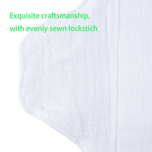 Toalla Menstrual Reutilizable, Transpirable y Agradable a la Piel, de Algodón, Unisex, para Incontinencia, para Estadounidenses, Alemanes, Franceses, Australianos e Indios - Product Image 6