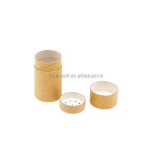 100% Biodegradable Custom Logo Cylinder Round <b>Box</b> Cosmetic Paper Sieve Tube Packaging for Loose Powder - Product Image 6