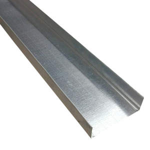 Canal de Acero de Alta Calidad para Montaje de Paneles de Yeso, Tipo U - Product Image 1