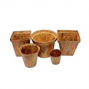 Pot suspendu minimaliste en fibre de coco Blue Lotus MOST WANTED 2026 pour la culture de fleurs, décoration intérieure, contrôle de l'humidité - Product Image 1