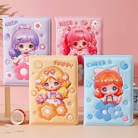 Jouet Fidget Notebook Mignon Doux Lent Augmentation Stress Journal Cahier pour Enfants Mignon Kawaii Étudiants Cahiers D'école 2023 Pu Mousse A5