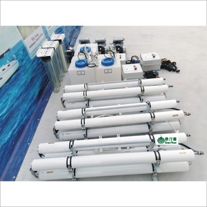 Station de production d'eau potable purifiée par osmose inverse solaire <span class=keywords><strong>Greenplanet</strong></span> 220V 5T/jour avec moteur et pompe PLC / Petit système de dessalement par osmose inverse - Product Image 2