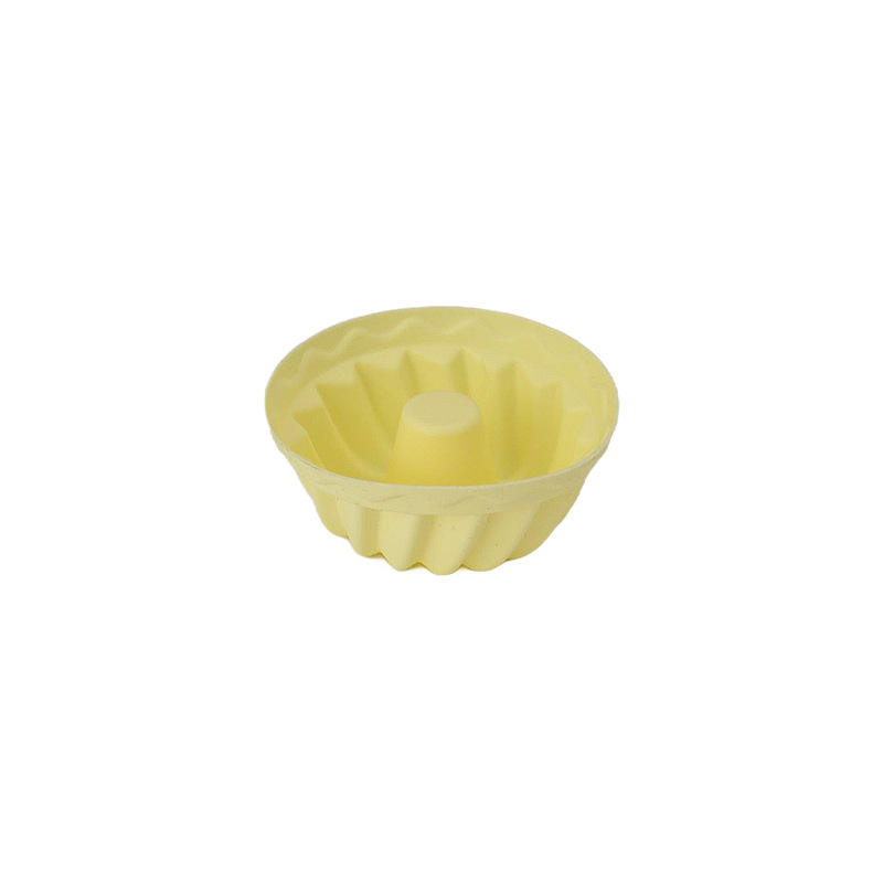 Yellow pumpkin mafen cup