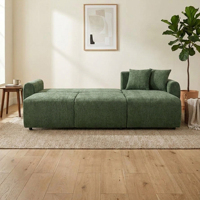 Canapé convertible modulaire 3 en 1 en forme de L, canapé-lit réversible, chaise longue sectionnelle, canapé d'angle pour salon