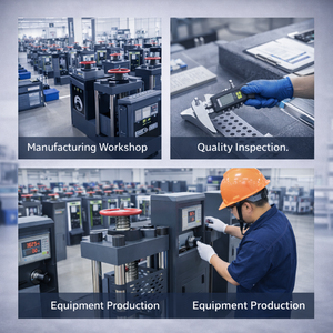 Машина для испытания строительных материалов на сжатие, тестер прочности бетона, цемента и кирпича - Product Image 4