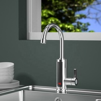 Robinet chauffe-eau électrique instantané 3000 w, robinet de cuisine, chauffage rapide, eau chaude, sans réservoir, affichage Digital LED, 3 secondes