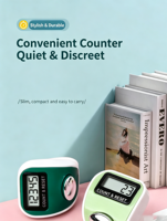 Compteur numérique LED musulman pour le Tasbih, le sport (golf), les mariages islamiques et l'Aïd, Zikrmatic Tasbeeh, Compteur de doigt