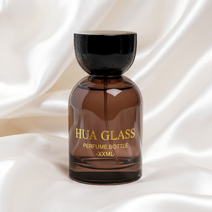 Bouteille <span class=keywords><strong>de</strong></span> parfum ronde brune <span class=keywords><strong>vide</strong></span> <span class=keywords><strong>de</strong></span> luxe 30ml 50ml 100ml bouteille <span class=keywords><strong>à</strong></span> <span class=keywords><strong>sertir</strong></span> en verre estampage <span class=keywords><strong>à</strong></span> chaud logo personnaliser <span class=keywords><strong>boîte</strong></span> avec bouchons en bois - Product Image 2
