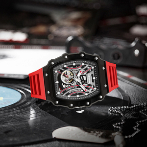 Dessio Men's Luxury <b>Skeleton</b> <b>Automatic</b> Mechanical <b>Watch</b> with Original Movement Custom Logo Wrist Replacement Parts - Product Image 6