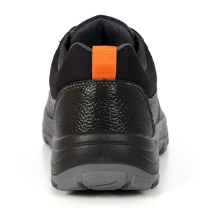 Zapatos de Seguridad de Cuero con Punta de Acero y Diseño Buffalo Apollo para Hombre, Corte Bajo, Suela de PU, Transpirables, Calzado de Protección Industrial para Fábrica - Product Image 3