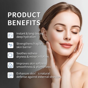 Crème hydratante pour le visage en marque propre, sans parfum, douce, réparatrice de la barrière cutanée, effet lifting instantané pour peaux sensibles - Product Image 4