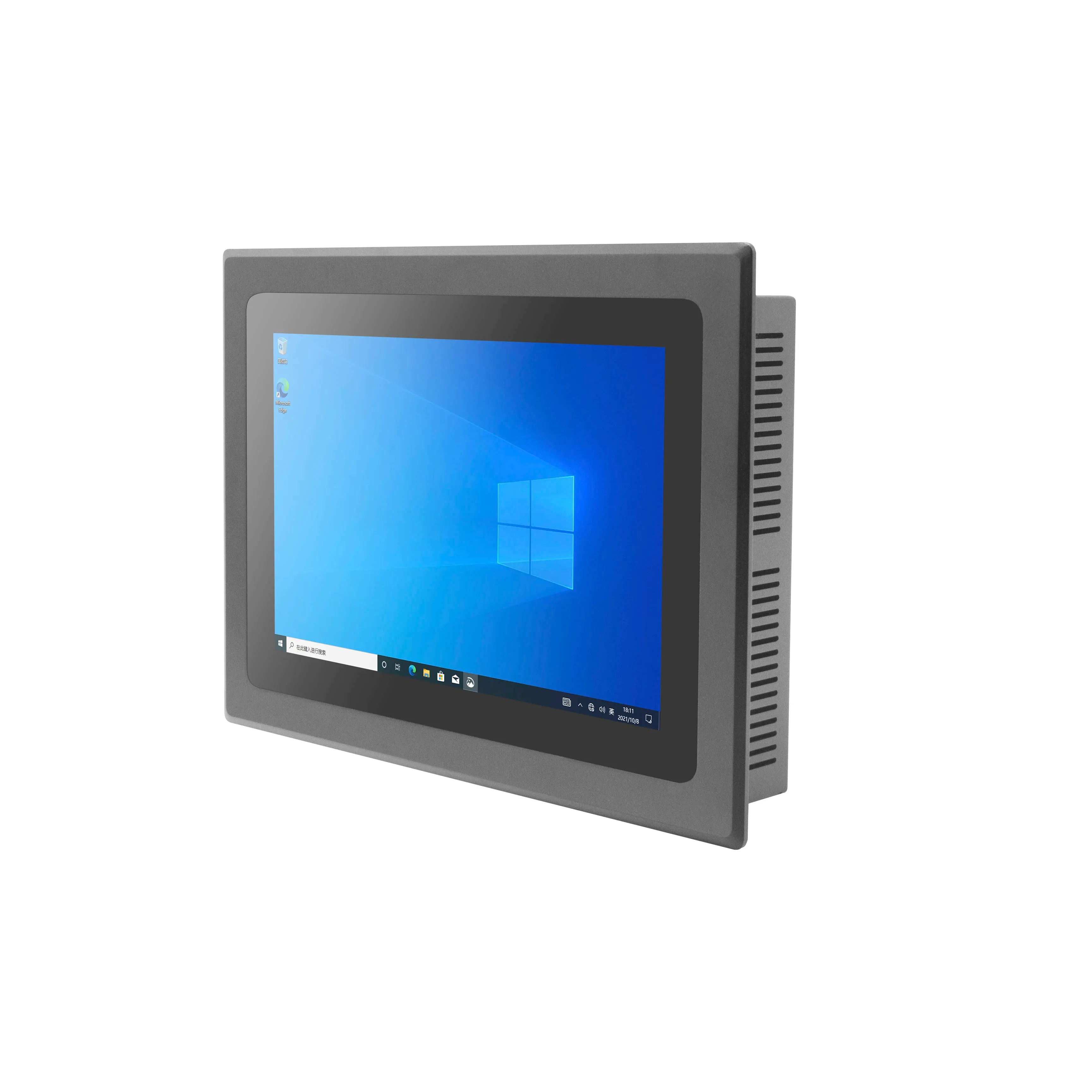 Panel PC industriel sans ventilateur de 10.1 à 21.5 pouces Panel PC industriel intégré tout en un Win10/Linux avec écran tactile capacitif