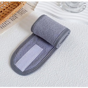 ที่คาดผมไมโครไฟเบอร์แบบติดเวลโครพร้อมโลโก้สั่งทำ ขายส่ง - Product Image 5