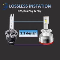 Bombillas HID D2S Súper Brillantes de 380% de Potencia, Lámpara LED D1S de 35w 4300lm, Kit de Conversión LED D3s D4s para Proyector, Gran Oferta