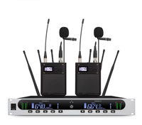 Microphone sans fil BHA X26 True Diversity, portée 800 mètres, fréquence réglable, dynamique, prix de gros usine, garantie 12 ans, OEM CE FCC