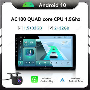 Radio Android para Auto, Reproductor MP5 de 9 Pulgadas, Monitor de Auto 2 DIN con Pantalla Táctil, Cámara de Visión Trasera, Control Remoto, Reproductor de DVD para Auto - Product Image 3