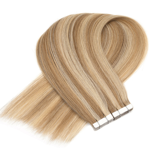 KSWIGS Durable Tape Ins Virgin Remy Hair Extensions Strong Adhesive Real Human Hair No <b>Tangle</b> No Shedding - Product Image 1