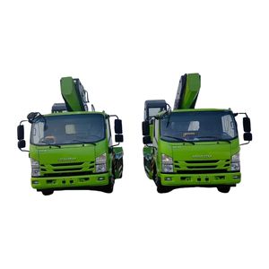 I-suzu 30m flèche télescopique <span class=keywords><strong>Diesel</strong></span> camion de travail aérien nouvel état transmission manuelle camion à godet télécommande homme chariot élévateur - Product Image 5