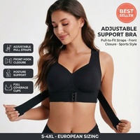 Soutien-gorge de sport TK pour le marché international, style gelée, taille européenne, grande taille, correcteur de posture, respirant, push-up, anti-affaissement