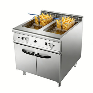 <span class=keywords><strong>Friteuse</strong></span> à gaz commerciale CPVKRY en acier inoxydable 18L avec 2 foyers, <span class=keywords><strong>facile</strong></span> à <span class=keywords><strong>nettoyer</strong></span>, 110V, garantie 1 an, pour frites et aliments frits - Product Image 5