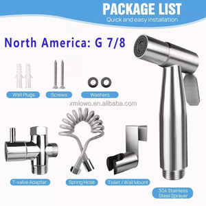 <span class=keywords><strong>LOWO</strong></span> Pulverizador de bidé Shattaf portátil con especificaciones multi-m Mercado, venta al por mayor de fábrica, pulverizador para mujeres para inodoro - Product Image 6