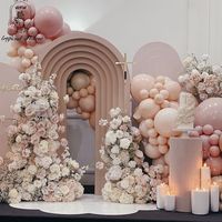 DKB noël mariage arc cadre support fête d'anniversaire fleur décoration fournitures mur toile de fond photographie fond