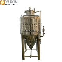 Cuve de Fermentation Conique en Acier Inoxydable pour Bière et Kombucha