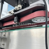 Capsuleuse industrielle automatique en aluminium, métal, bouchon de pompe à lotion, machines de capsulage de bouteilles avec chargeur de bouchons