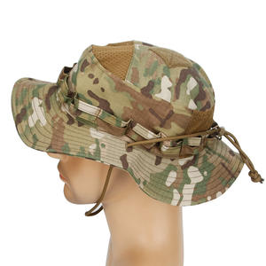 Chapeau de <span class=keywords><strong>soleil</strong></span> réglable YAKEDA, pliable, camouflage, type boonie, pour hommes, pour le sport, les voyages en plein air, le cyclisme, le safari, la pêche - Product Image 2