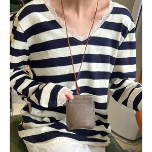 Sac Mini Tendance 2026 de Haute Qualité, Portefeuille en Cuir Couleur Bonbon, <span class=keywords><strong>Porte</strong></span>-Monnaie <span class=keywords><strong>Personnalisé</strong></span> à Porter au <span class=keywords><strong>Cou</strong></span>, <span class=keywords><strong>Porte</strong></span>-Clés - Product Image 3