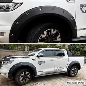 Nouvelle conception de la marque KQD, accessoires extérieurs de voiture fournis directement par l'usine, élargisseurs d'ailes en ABS pour Great Wall Poer - Product Image 2