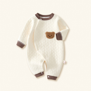 Neugeborene <span class=keywords><strong>Baby</strong></span> Jumps uit Herbst und Winter Jumps uit Bär <span class=keywords><strong>Baby</strong></span> Jumps uit Crawling Suit - Product Image 1