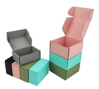 Boîte d'expédition en carton ondulé avec logo personnalisé, pour e-commerce, écologique, recyclable, réutilisable, portable, rigide, cadeau