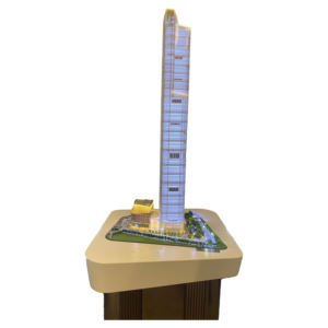 Mini miniatura de alta calidad para negocios financieros, Centro de <span class=keywords><strong>Plaza</strong></span>, mesa de arena, modelo de personalización, proporciona Marketing y cotización - Product Image 1