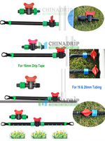 Katup Pengunci Selang Mini CHINADRIP / Katup Kontrol Air Irigasi Ulir Jantan