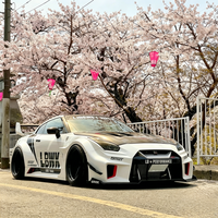 Kit de Carrocería Ancha LB de Fibra de Carbono para Nissan GT-R R35 2008-2024, Piezas Exteriores de Carrocería