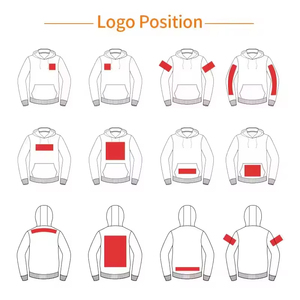 Custom Logo High Quality 500 GSM Cotton Fleece <b>Thick</b> Streetwear Heavy Pullover Heavyweight 3D Embossed Oversized Hoodies Men - Product Image 5